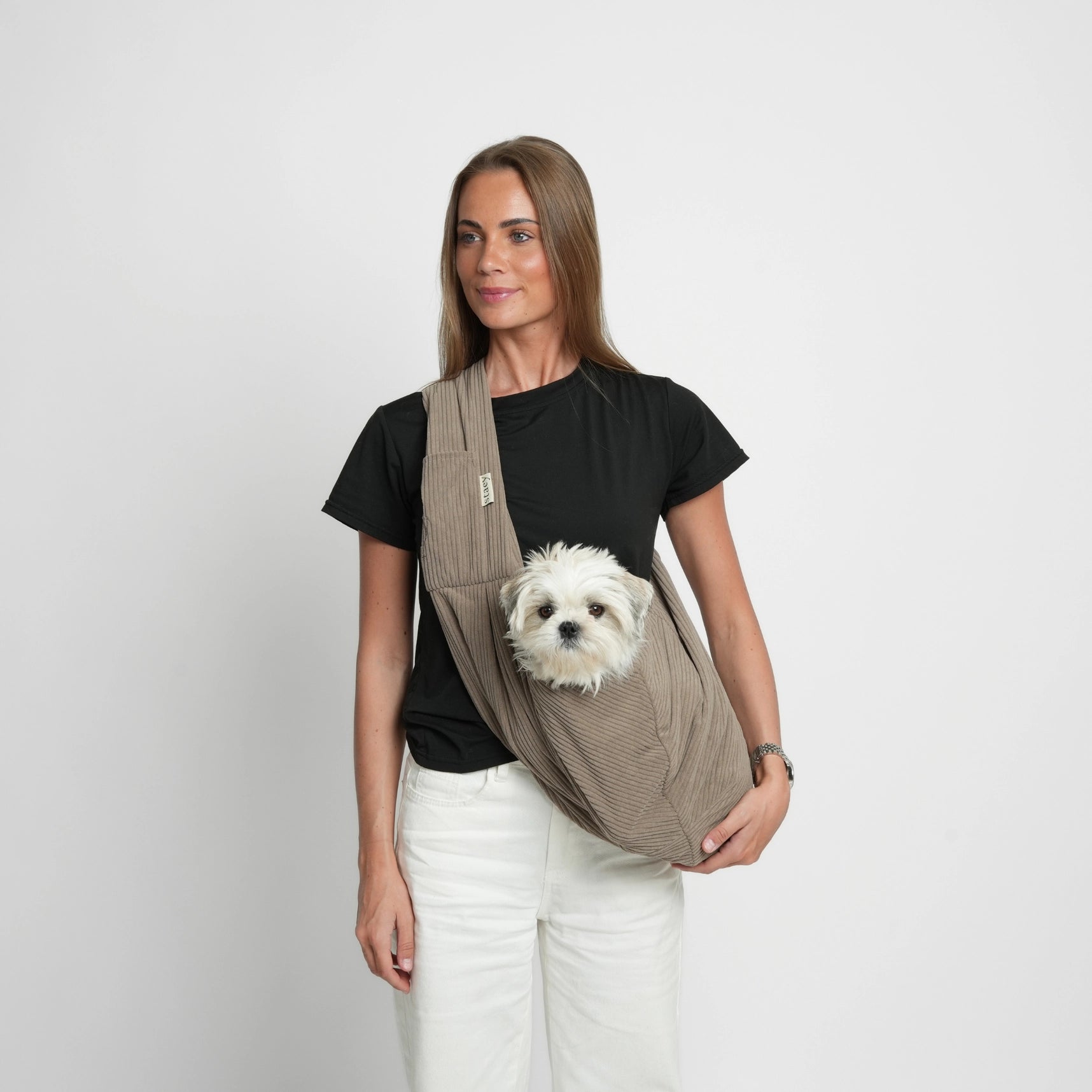 Ava Puppy Carrier | Corduroy