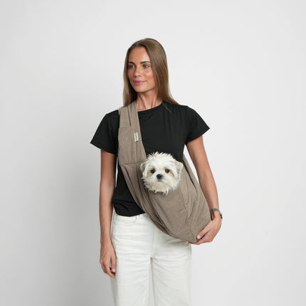 Ava Small Dog & Puppy Carrier | Soft Corduroy Comfort