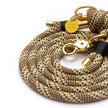 Gold Rope Style Leash
