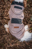Beige  Waterproof Dog Raincoat with Hood