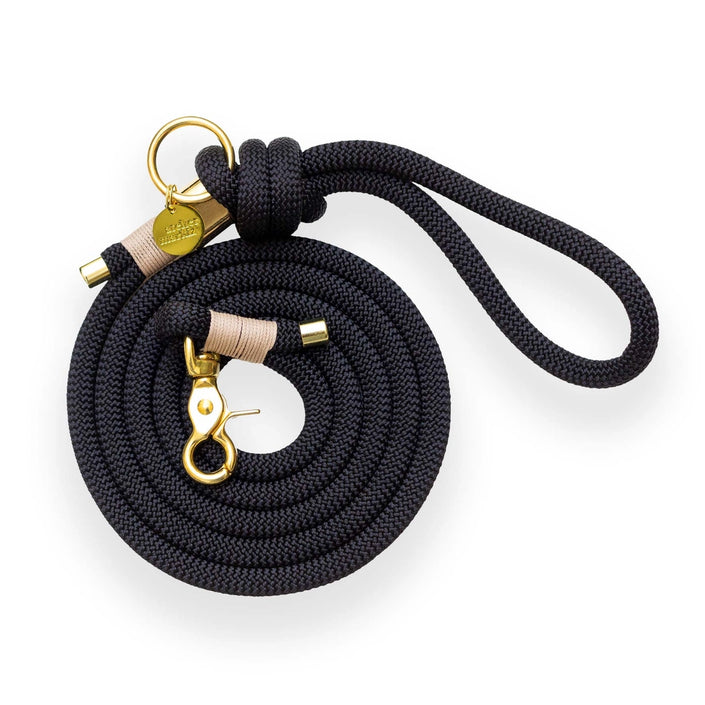 Cobalt Coloured Rope Style Leash