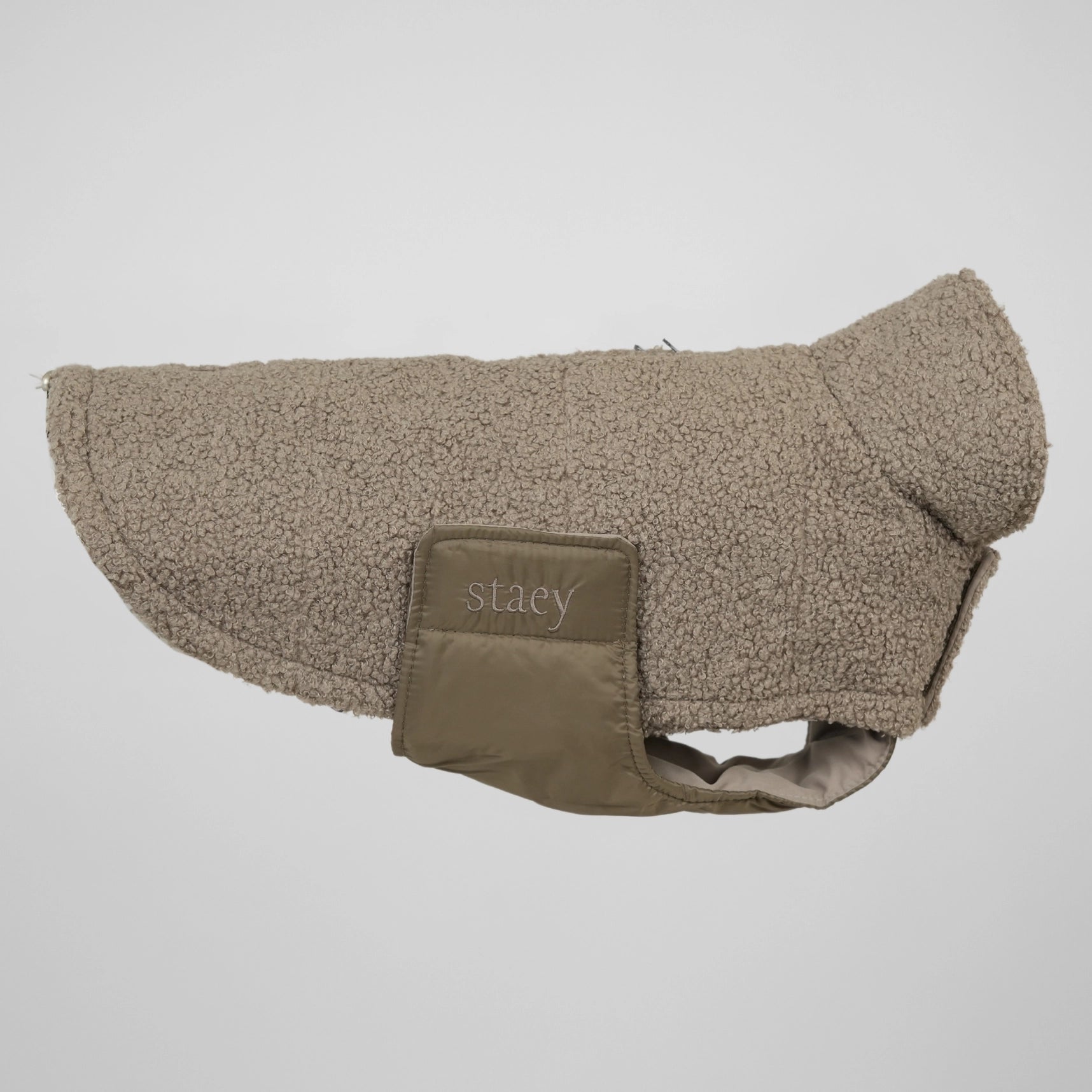 Stylish Teddy Dog Jacket | Soft Transitional Layer