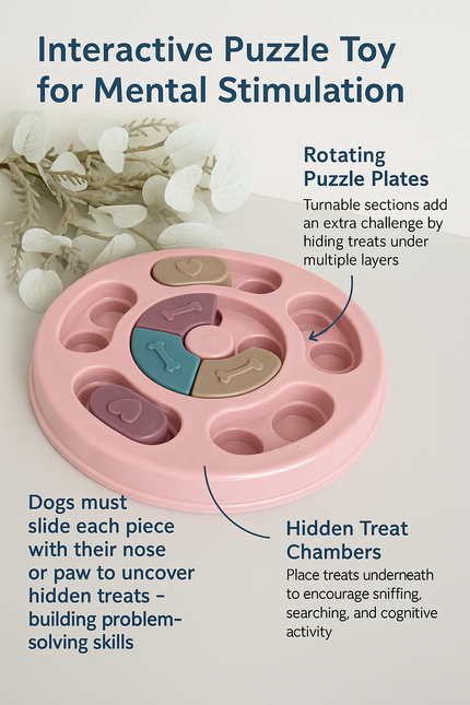 Interactive Dog Puzzle Toy