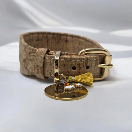 Corky Natural Cork Dog Collar