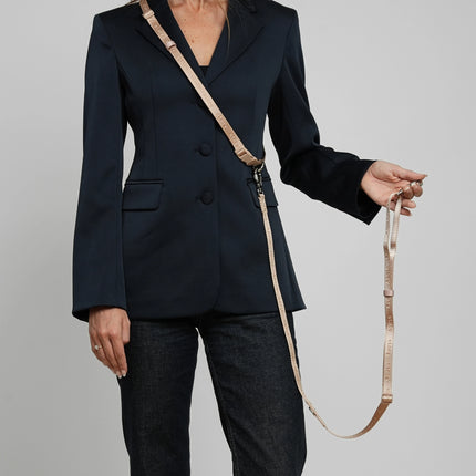 Hands-Free Dog Leash – Light Rose