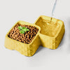 Bamboo Double Bowl For Dogs (& Cats) - Non-Slip